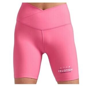 Peloton Caden Crosswaist Bike‎ Shorts M Pink